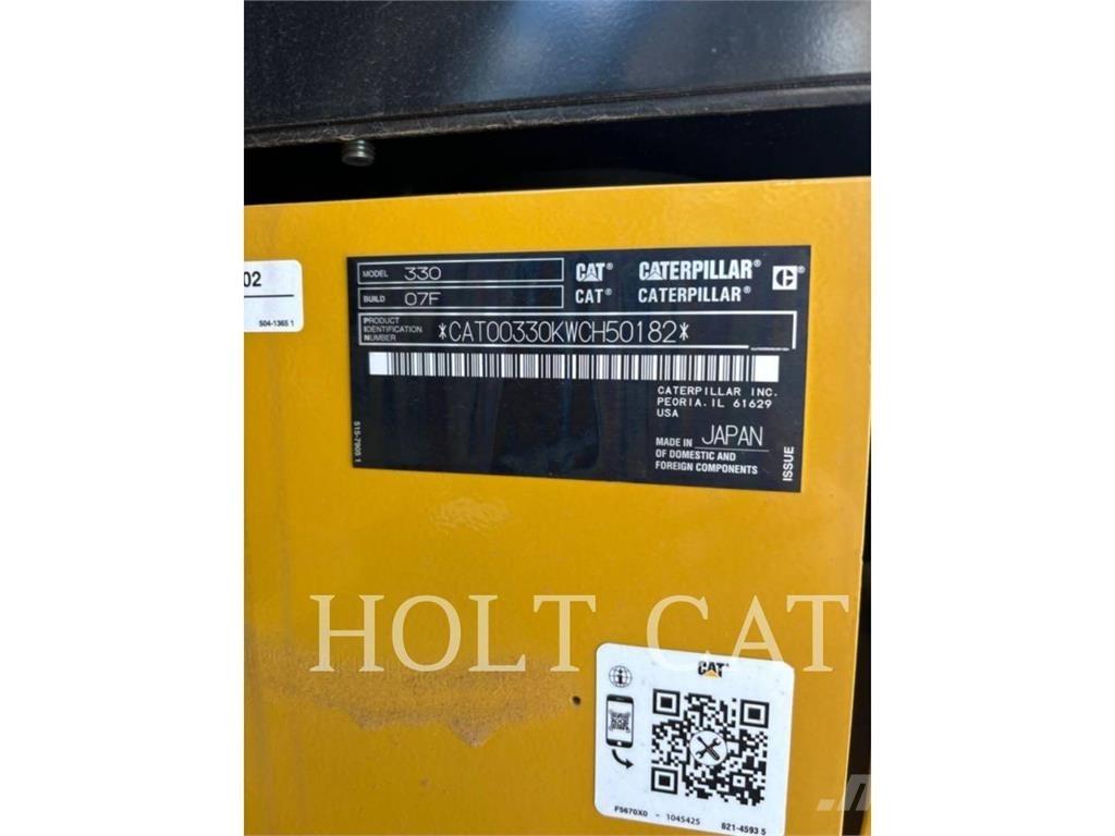 CAT 330 TC Excavadoras de cadenas