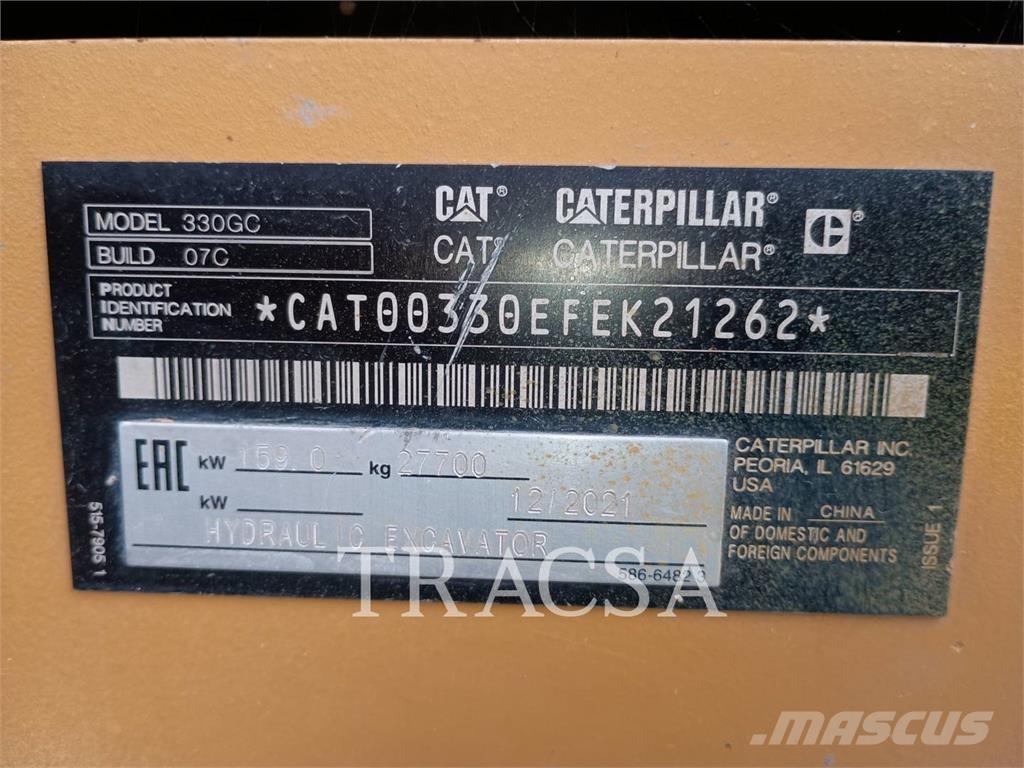 CAT 330GC Excavadoras de cadenas