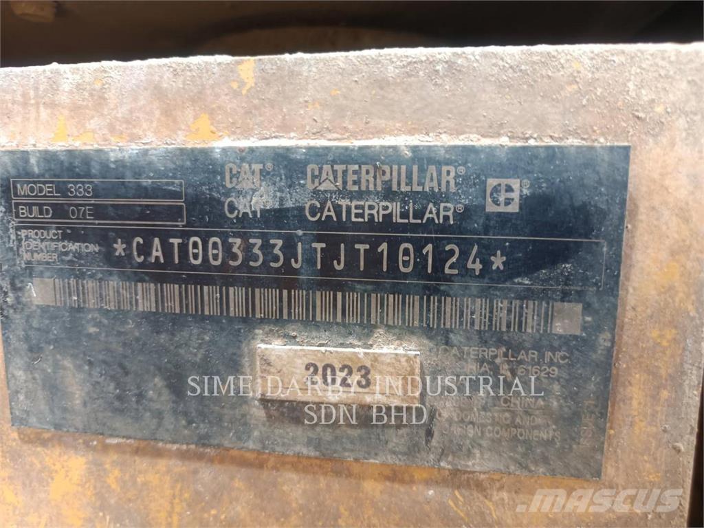 CAT 333-07 Excavadoras de cadenas