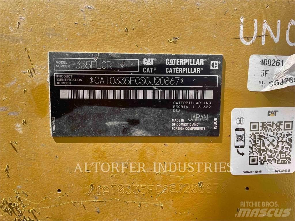 CAT 335F LCR Excavadoras de cadenas