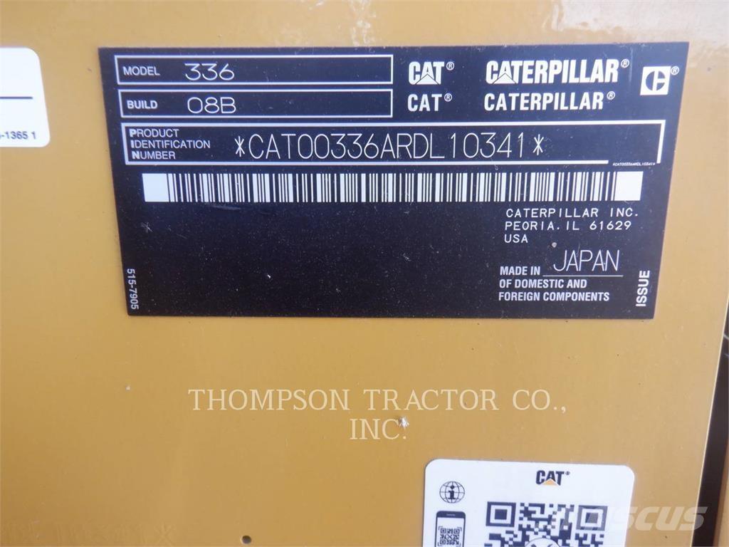 CAT 336 Excavadoras de cadenas