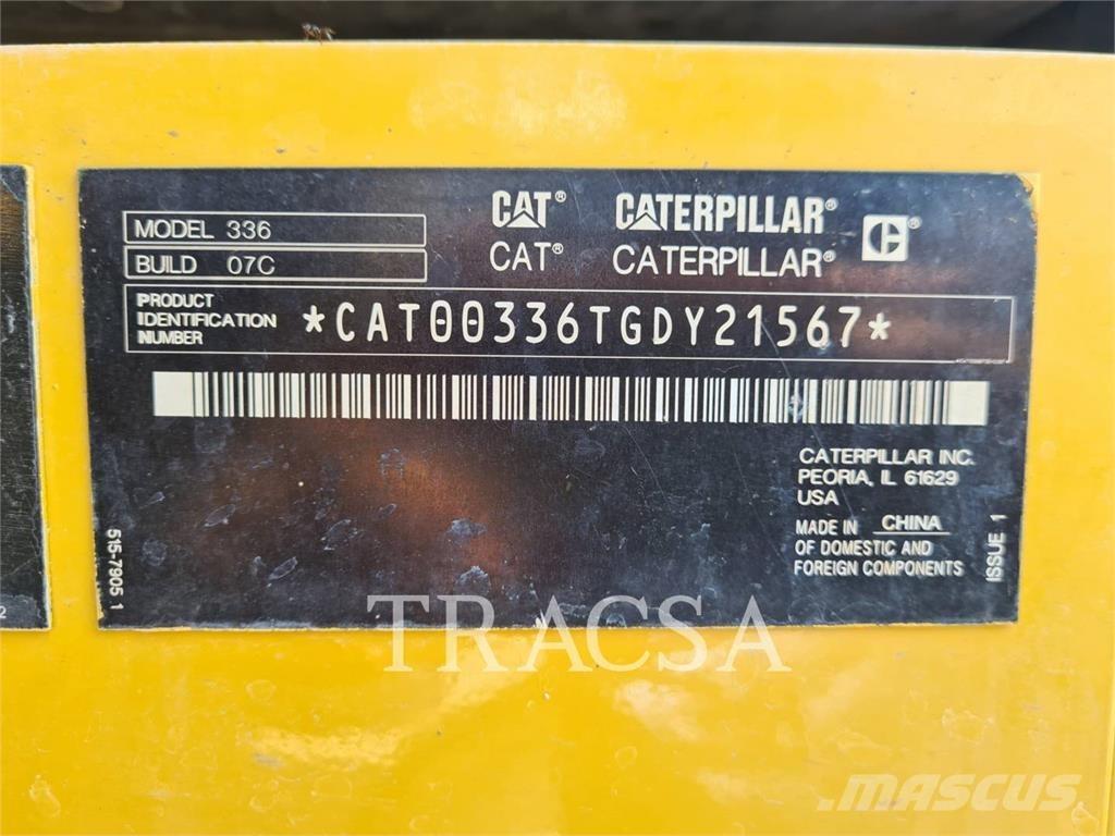 CAT 336 Excavadoras de cadenas