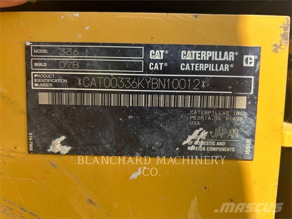 CAT 336 Excavadoras de cadenas