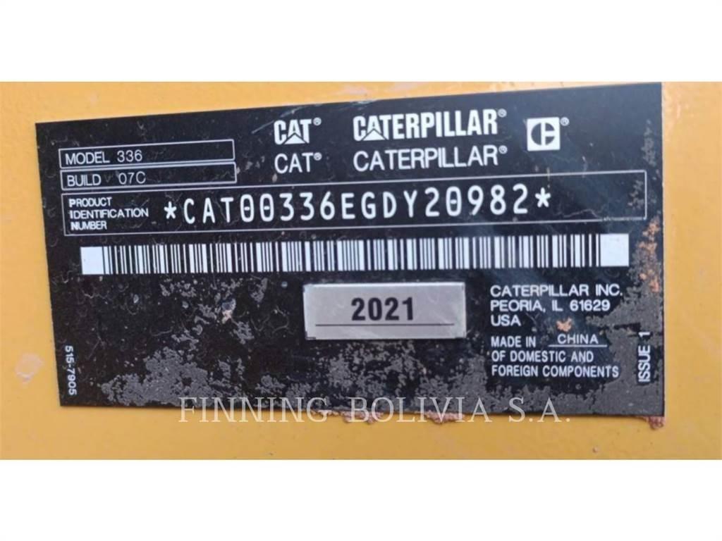 CAT 336-07 Excavadoras de cadenas