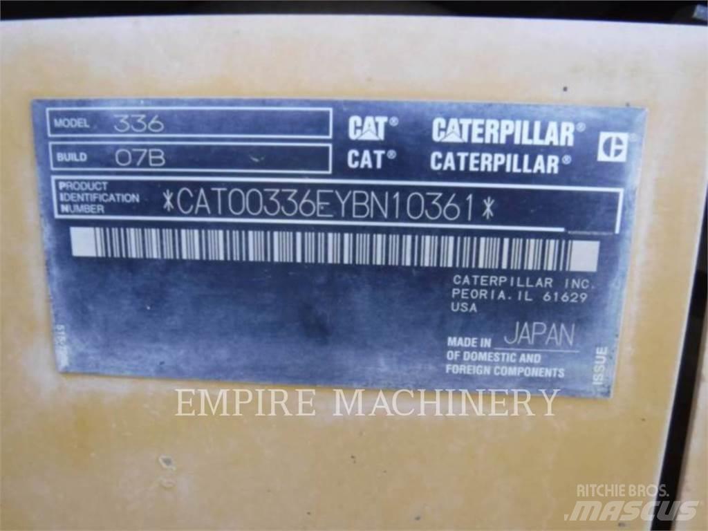 CAT 336-07 Excavadoras de cadenas