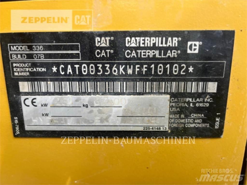 CAT 336-07B Excavadoras de cadenas