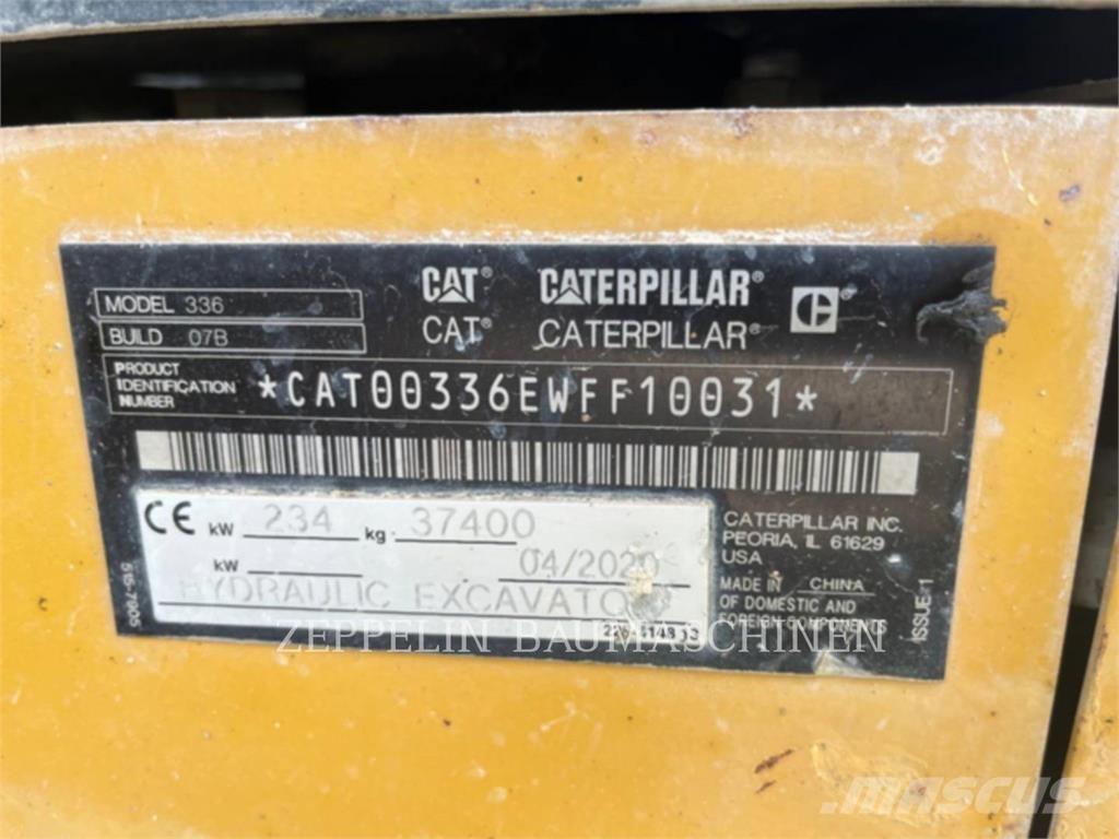 CAT 336-07B Excavadoras de cadenas