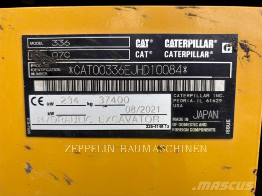 CAT 336-07C Excavadoras de cadenas