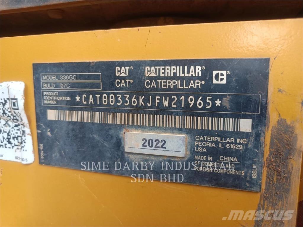 CAT 336-07GC Excavadoras de cadenas