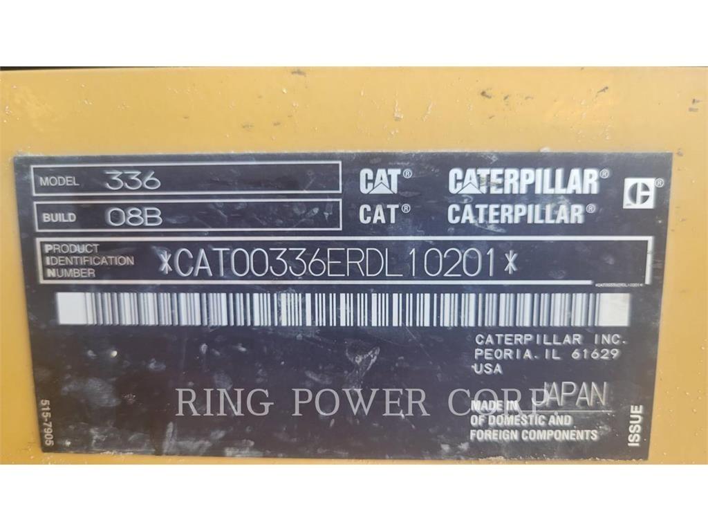 CAT 336-08 Excavadoras de cadenas