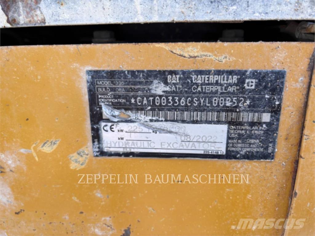 CAT 336-08 Excavadoras de cadenas