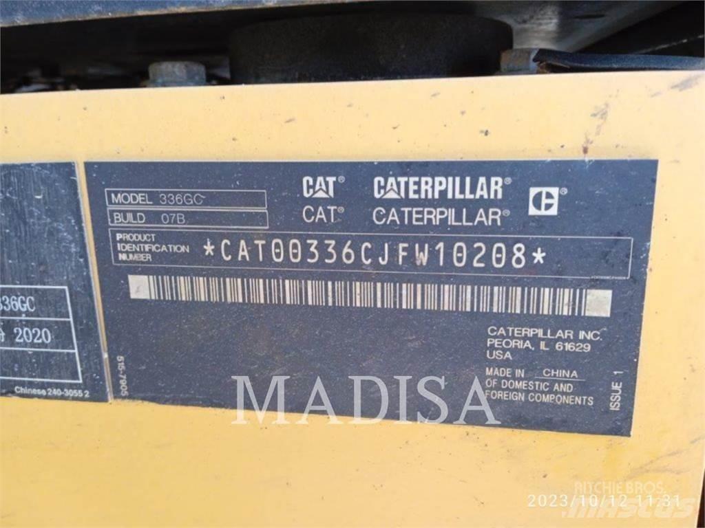 CAT 336 GC Excavadoras de cadenas