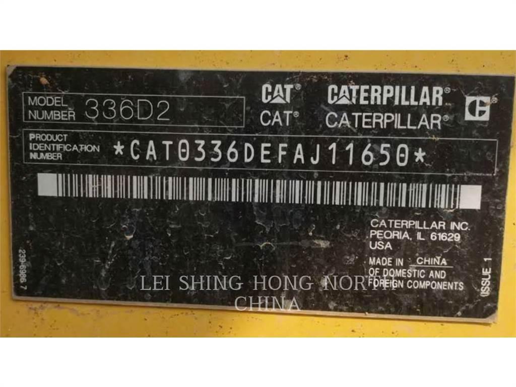 CAT 336D2 Excavadoras de cadenas