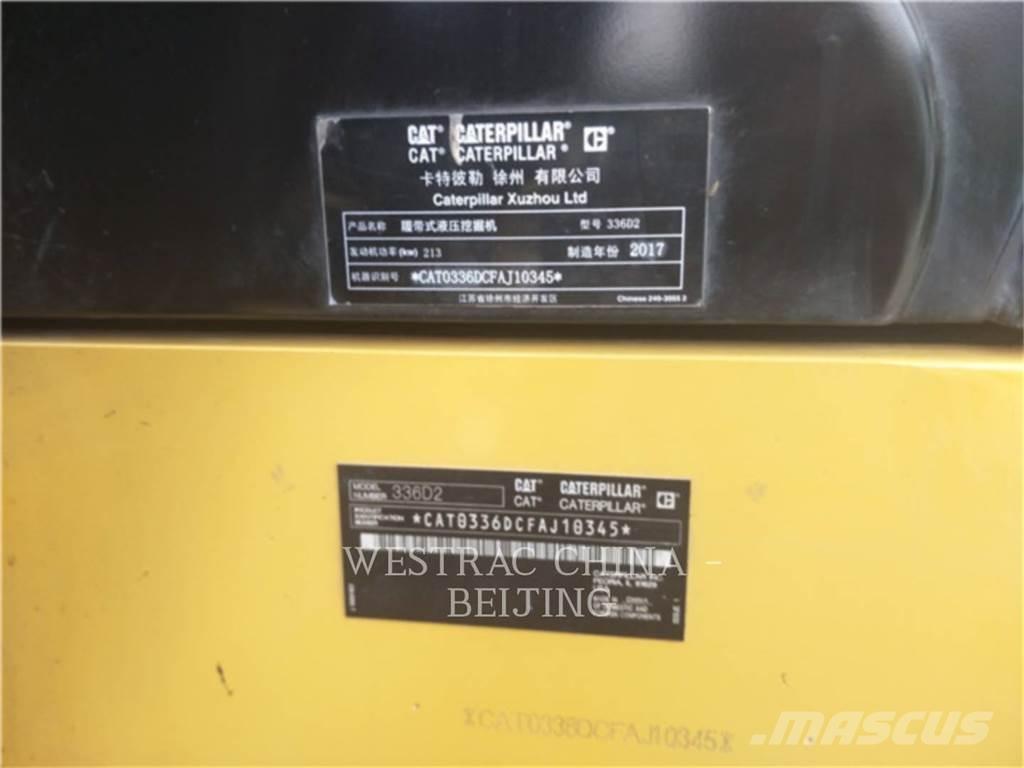 CAT 336D2 Excavadoras de cadenas