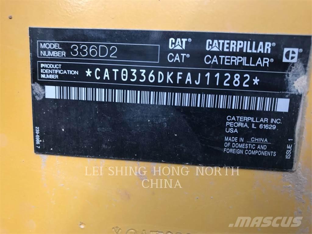 CAT 336D2 Excavadoras de cadenas