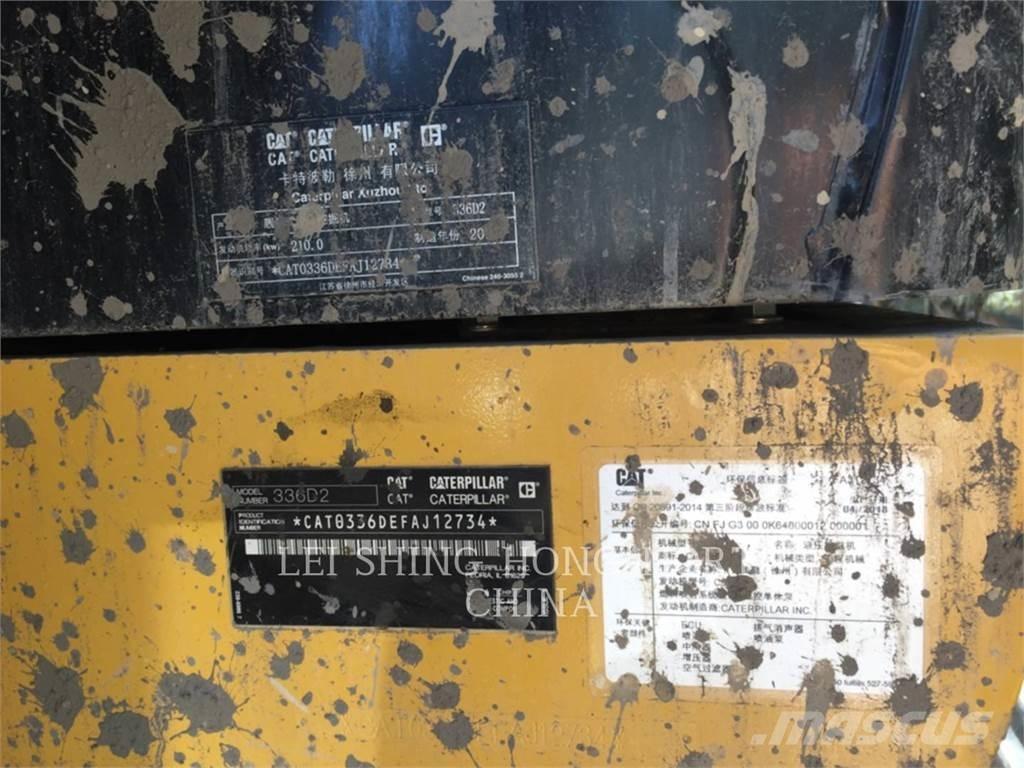 CAT 336D2 Excavadoras de cadenas
