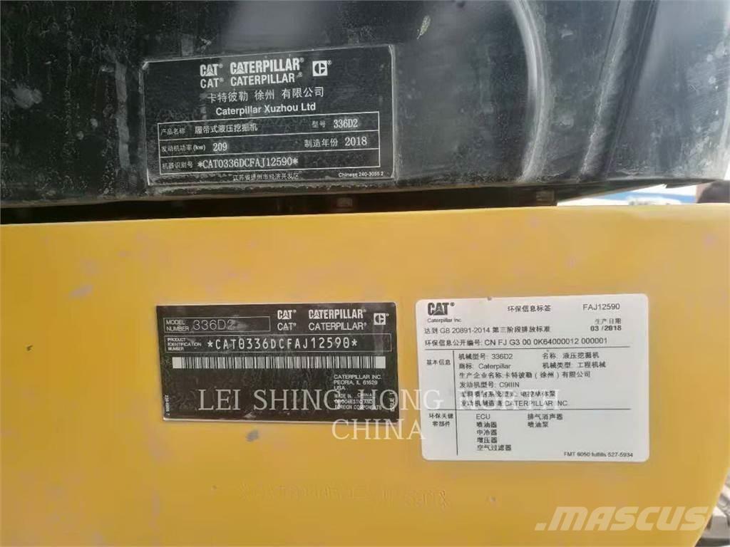 CAT 336D2 Excavadoras de cadenas