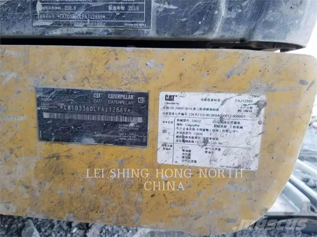 CAT 336D2 Excavadoras de cadenas