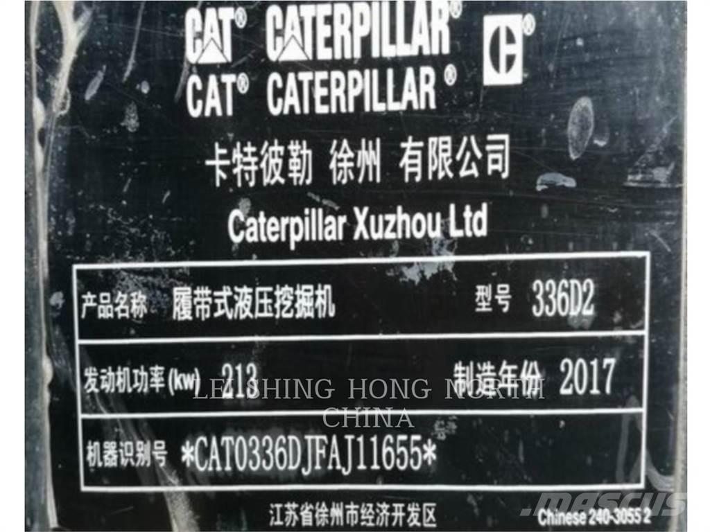 CAT 336D2 Excavadoras de cadenas