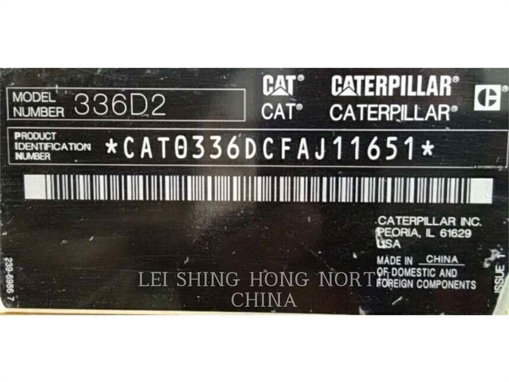 CAT 336D2 Excavadoras de cadenas
