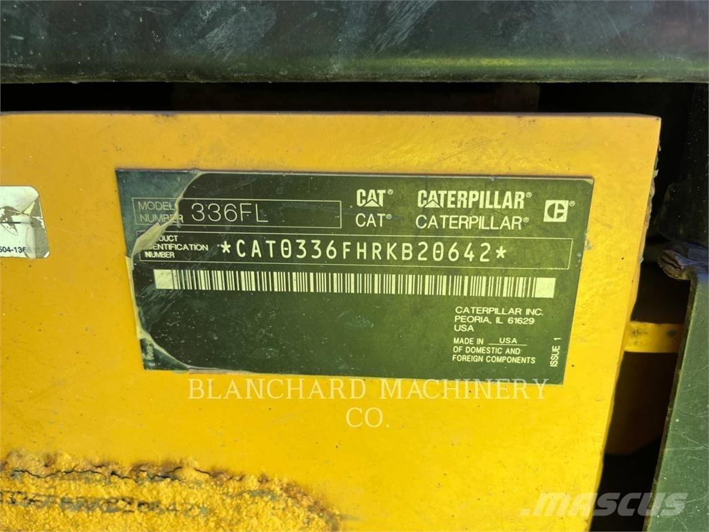 CAT 336FL Excavadoras de cadenas