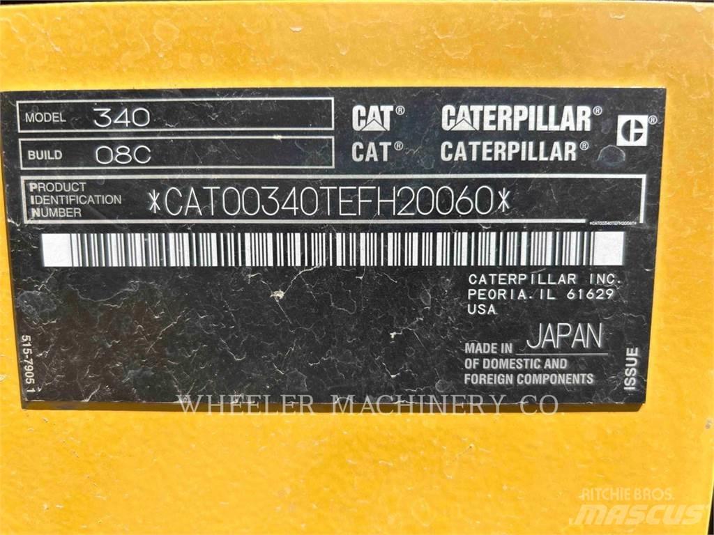 CAT 340 Excavadoras de cadenas