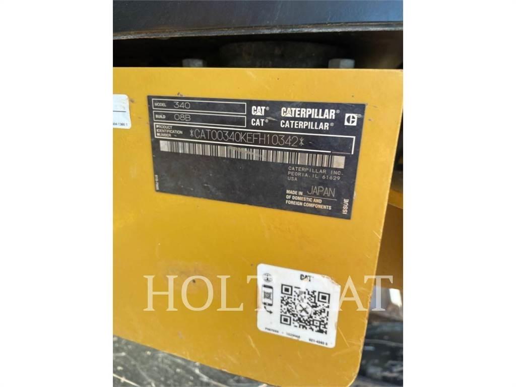 CAT 340 10 TC Excavadoras de cadenas