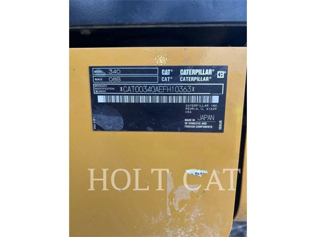 CAT 340 10 TC Excavadoras de cadenas