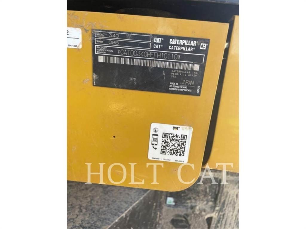 CAT 340 12 TC Excavadoras de cadenas