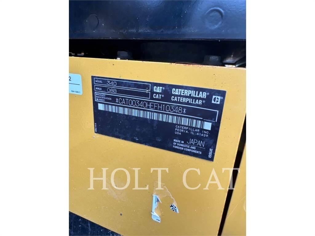CAT 340 12 TC Excavadoras de cadenas