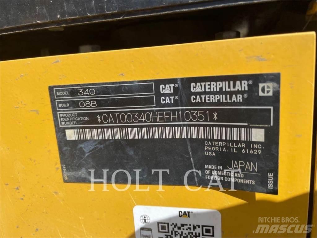 CAT 340 12 TC Excavadoras de cadenas
