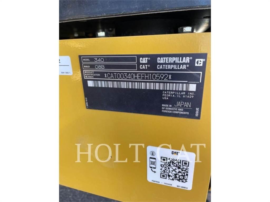 CAT 340 12 TC Excavadoras de cadenas
