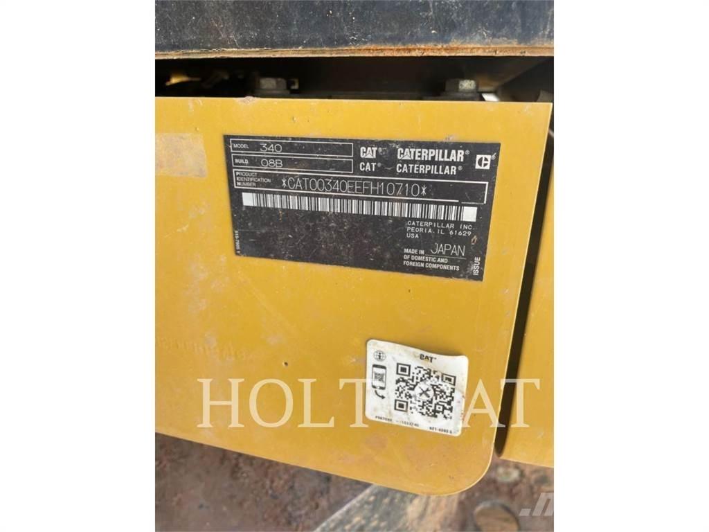 CAT 340 12 TC Excavadoras de cadenas