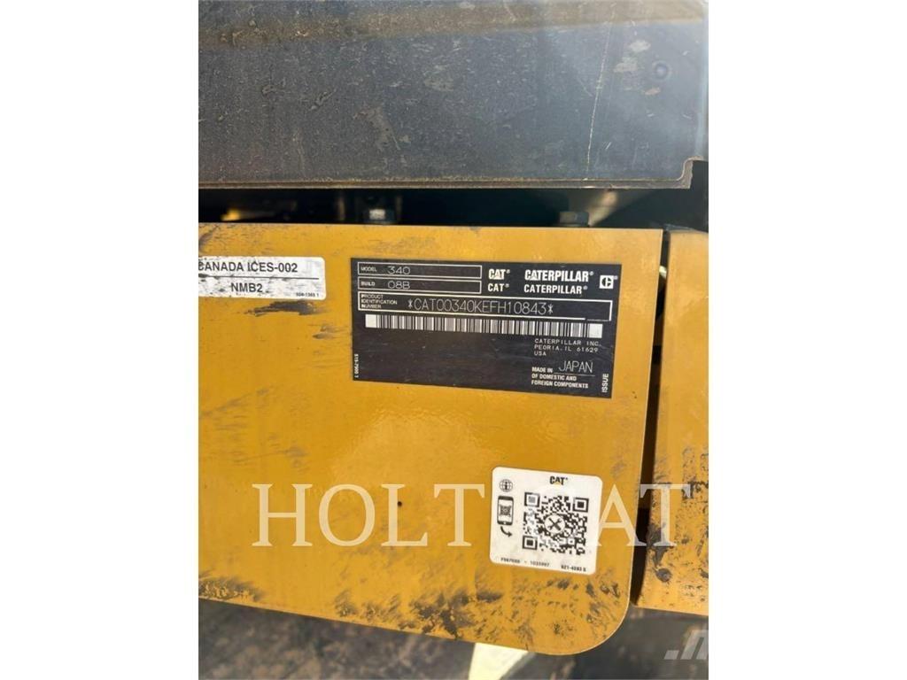 CAT 340 12 TC Excavadoras de cadenas