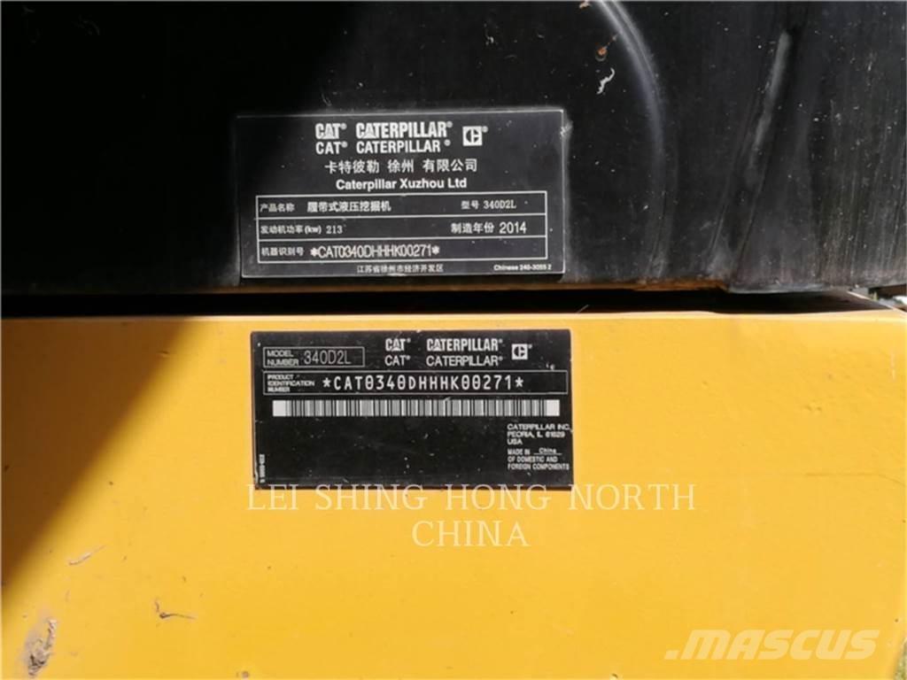 CAT 340D2L Excavadoras de cadenas