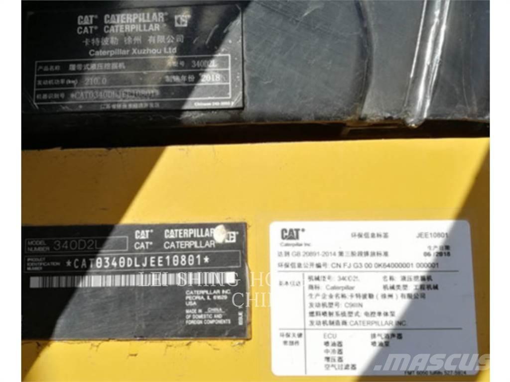 CAT 340D2L Excavadoras de cadenas