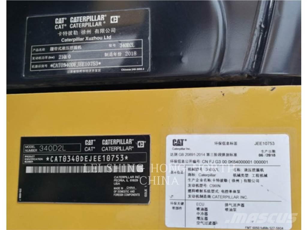 CAT 340D2L Excavadoras de cadenas