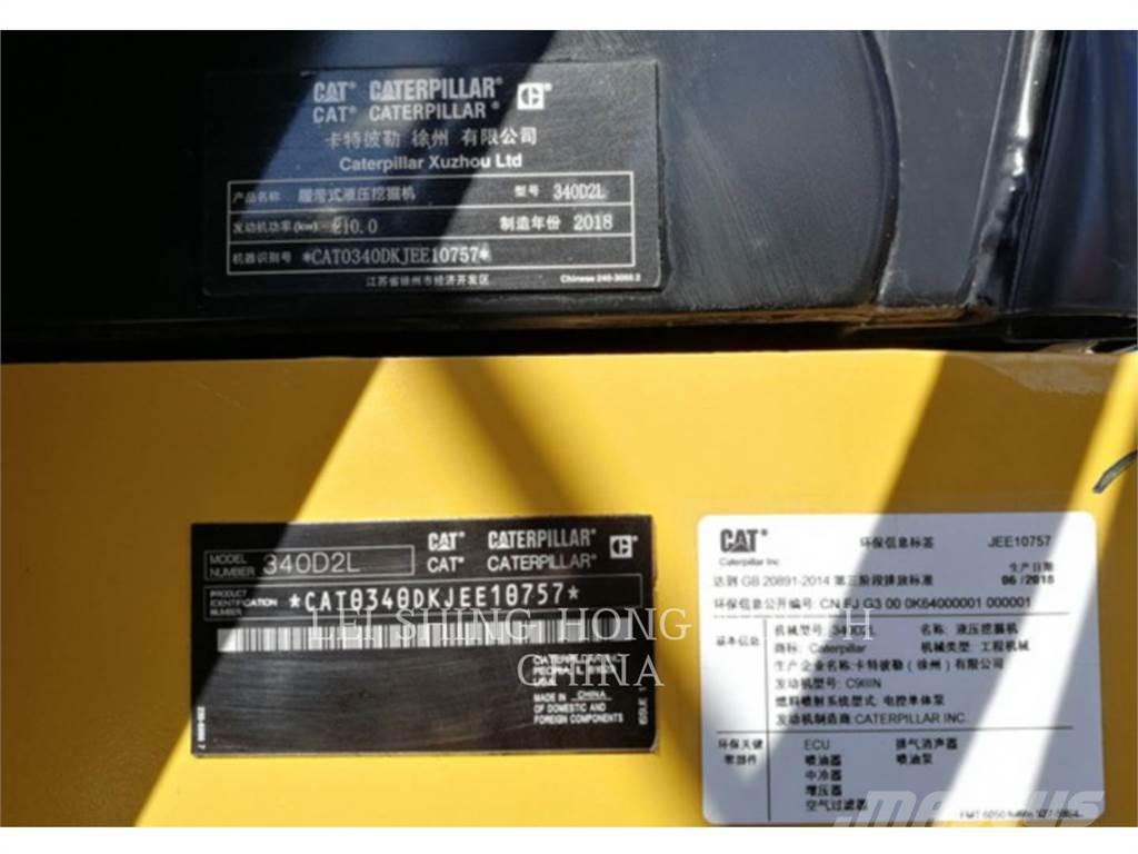 CAT 340D2L Excavadoras de cadenas
