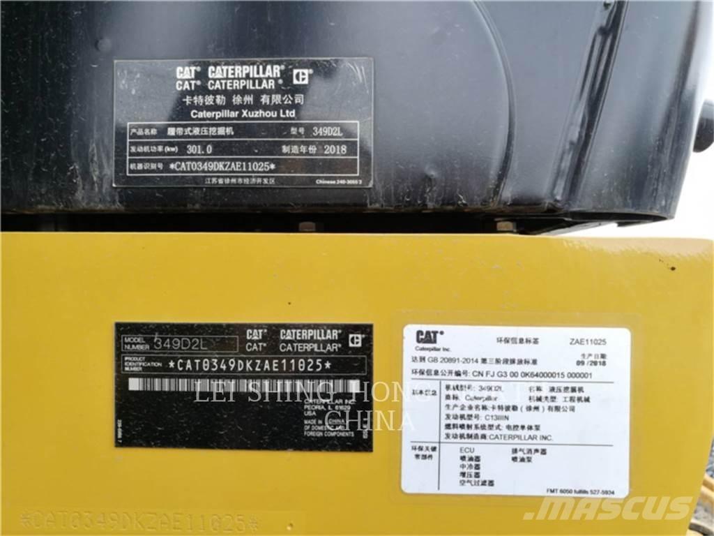 CAT 349 D2 L Excavadoras de cadenas