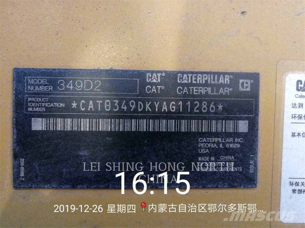 CAT 349D2 Excavadoras de cadenas