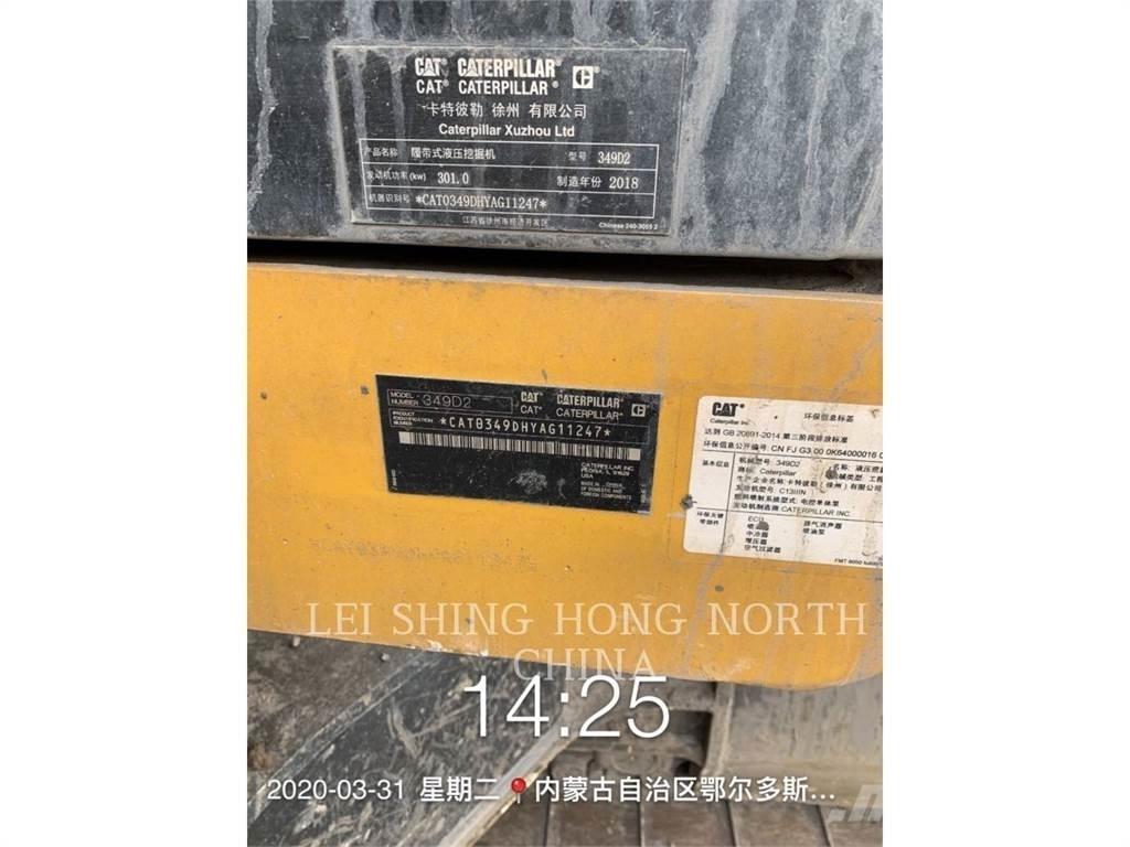 CAT 349D2 Excavadoras de cadenas
