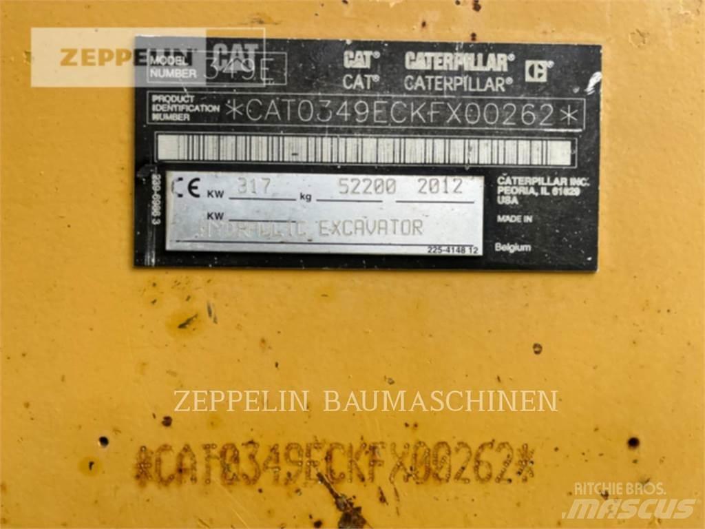 CAT 349EL Excavadoras de cadenas