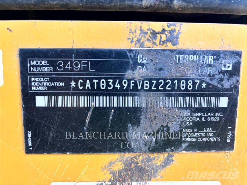 CAT 349F Excavadoras de cadenas
