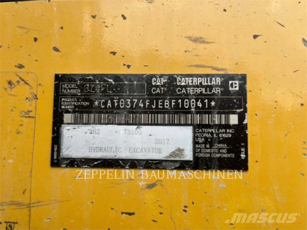 CAT 374FL Excavadoras de cadenas