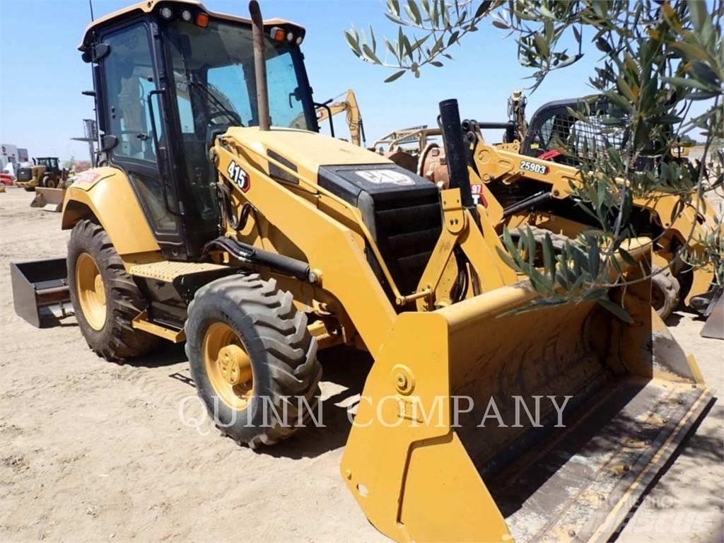 CAT 415F2 IL Minicargadoras