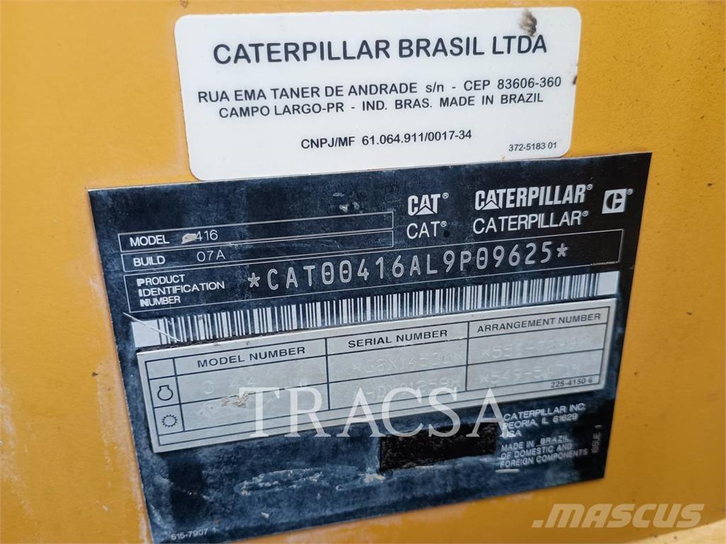 CAT 416 Retrocargadoras