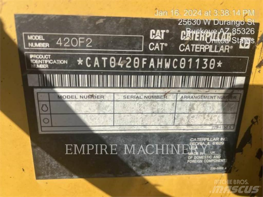 CAT 420F2 4EOP Retrocargadoras