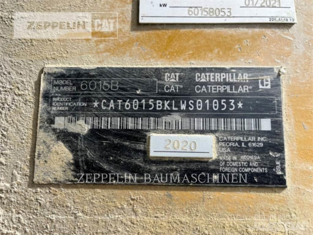 CAT 6015B Excavadoras de cadenas