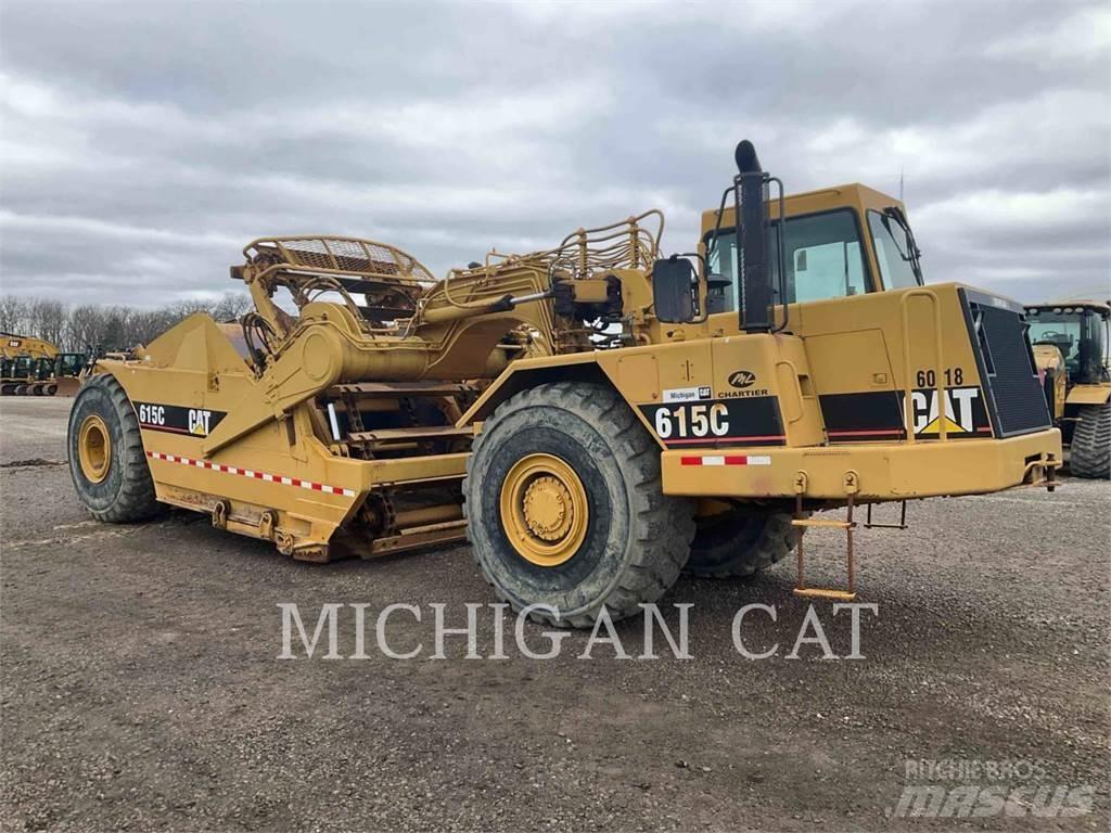 CAT 615C Raspadores