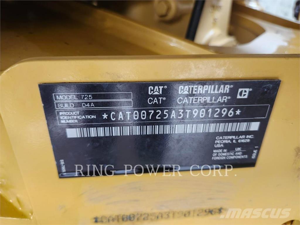 CAT 725TG Dúmpers articulados